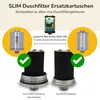 rivaALVA Skin & Hair SLIM Duschfilter | Ersatzkartusche Produktbild-Vorschau 3