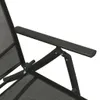 vidaXL 3 tlg. Garten Lounge Set Textilene und Aluminium Produktbild-Vorschau 8