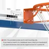COSTWAY Ø45cm Basketballkorb Indoor, Mini Basketball Korb Produktbild-Vorschau 7