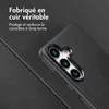 Accezz MagSafe Leather Backcover pour le Samsung Galaxy S25 Voir les images du produit 3