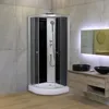 Belvit Eckdusche SK2401 – Komplettdusche mit ESG‑Glas, Produktbild-Vorschau 7