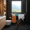 Séchoir à linge Relaxdays, pliable, 8 barres, H x l x P : Voir les images du produit 3