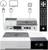 Diagram showing connections for a satellite receiver and remote control. Produktbild-Vorschau