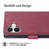 imoshion  Klapphülle iPhone 16 - Bordeaux Produktbild-Vorschau 4
