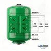CHM GmbH®  24 L Druckkessel Membrankessel Hauswasserwerk Produktbild-Vorschau 4