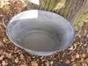 Große Zinkwanne Pflanztopf Zinkbottich Blumentopf 54 cm Produktbild-Vorschau 3