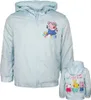 Peppa pig Wutz Kinder Mädchen Sommerjacke Jacke mit Kapuze Produktbild-Vorschau 1