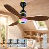 Ventilatore a soffitto da 48W con illuminazione, 60 cm di Anteprima dell’immagine prodotto 1