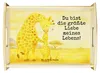 Mr. & Mrs. Panda betttablett Giraffe Kind Design - Weiß - Produktbild-Vorschau 1