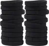 J&W Set di elastici per capelli da donna Meidani nero Anteprima dell’immagine prodotto 4