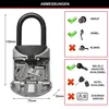 MASTER LOCK Tragbarer Mini-Schlüsseltresor [XS] [mit Bügel] Produktbild-Vorschau 6