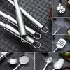 Kochbesteck-Set Edelstahl Küchengerät 12 Stück Kochlöffel Produktbild-Vorschau 6