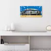 DEQOART Glasuhr 60x30 cm Zahlen 'Stadion Schalke 04' Produktbild-Vorschau 3