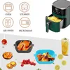Silikon Backform für Heißluftfritteuse-Backpapier Für Produktbild-Vorschau 3