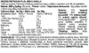 Product information and nutritional details for a protein powder. Produktbild-Vorschau