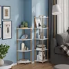 Półka narożna Vicco Bivio Biały/sosna 30 x 133 cm 5 półek, Podgląd zdjęcia produktu 7