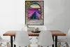 MuchoWow® Gerahmtes Poster Lavendel - Abend - Ausblick - Produktbild-Vorschau 2