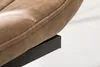 riess-ambiente Design Freischwinger Stuhl MIAMI taupe braun Produktbild-Vorschau 6