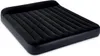 A black inflatable mattress is shown from a diagonal angle against a white background. Podgląd zdjęcia produktu