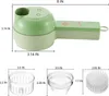 4-in-1-Hand-Elektro-Gemüseschneider-Set, Gemüseschneider, Produktbild-Vorschau 2