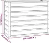 DELUKE® Hochbeet aus Cortenstahl ISAK | unten offen | Produktbild-Vorschau 2