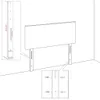 Maison Exclusive - Boxspringbed met matras, wit, 140x200 Productafbeelding-voorbeeld 8