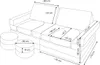 Sofa Modułowa Dla Dziecka, Klocki Piankowe Z Kierownicą Podgląd zdjęcia produktu 15