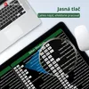 Podložka pod myš Excel Shortcuts 80 cm - Veľká protišmyková Náhľad obrázku produktu 9
