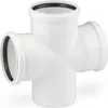 REHAU RAUPIANO PLUS dvojitá odbočka, DN 110/110/110, 87 Náhled obrázku produktu 1