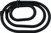 A black rubber strap coiled on a white background. Podgląd zdjęcia produktu