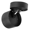 A black adjustable spotlight is shown against a white background. Náhľad obrázku produktu