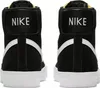 Nike Blazer Mid 77 Suede - Herren Schuhe Leder Schwarz Produktbild-Vorschau 4