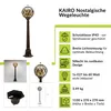 Stehleuchte außen IP43 Kupfer E27 115 cm Glas Aluminium Produktbild-Vorschau 2