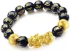 Feng-Shui-Armband, schwarzer Obsidian, Reichtum, Produktbild-Vorschau 3