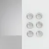 ZELLER PRESENT Magnet z nerezové oceli Ø2,7cm stříbrný 6 Náhled obrázku produktu 6