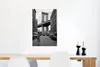 MuchoWow® Poster New York - Manhattan - Brücke - Schwarz - Produktbild-Vorschau 5