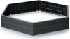 NABBI Lit surélevé en plastique IBWH - anthracite Voir les images du produit 1