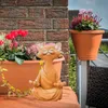 Meditation Statue Katze Statue 12cm Yoga Katze Tierfiguren Produktbild-Vorschau 4