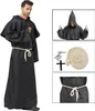 Priester Robe Mönch Kostüm Herren mit Kapuze und Produktbild-Vorschau 6