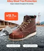 Stivali da lavoro con punta d'acciaio US size 9.5 Scarpe da Anteprima dell’immagine prodotto 3