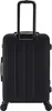 A black suitcase shown from the back with its handle extended. Náhľad obrázku produktu