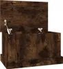 vidaXL Truhlica Smoked Oak 50x30x28 cm odvodený výrobok z Náhľad obrázku produktu 1