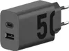 Motorola TurboPower Charger Duo 50W USB-A a USB-C čierna Náhľad obrázku produktu 4