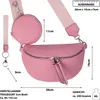 Bauchtasche Crossbody-Bag Umhängetasche Kunstleder Produktbild-Vorschau 2