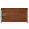 vidaXL Pflanzkasten Braun 80x60 cm Massivholz Kiefer Produktbild-Vorschau 3