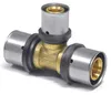 Pressfitting a T Ridotto per Tubi Multistrato Anteprima dell’immagine prodotto 1