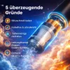 Dustaclean™ Mini Handstaubsauger Akku Kabellos Auto Tisch Produktbild-Vorschau 4