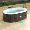 Arebos AR-HE-SPA2OCLH, čierna, 650 mm, 22 kg Náhľad obrázku produktu 9