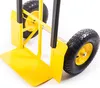 Wózek transportowy G21 Profi, 300 kg, pompowane koła, żółty Podgląd zdjęcia produktu 3