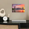 MuchoWow® Poster New York - Sonne - Brooklyn Bridge 30x20 Produktbild-Vorschau 3